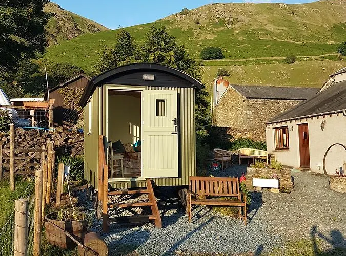 Çiftlik konaklama Shepherds Hut Dolly Wagon Keswick (Cumbria)