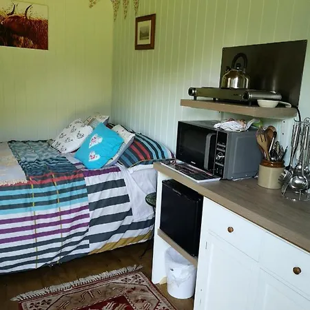Shepherds Hut Dolly Wagon Çiftlik konaklama Keswick (Cumbria)